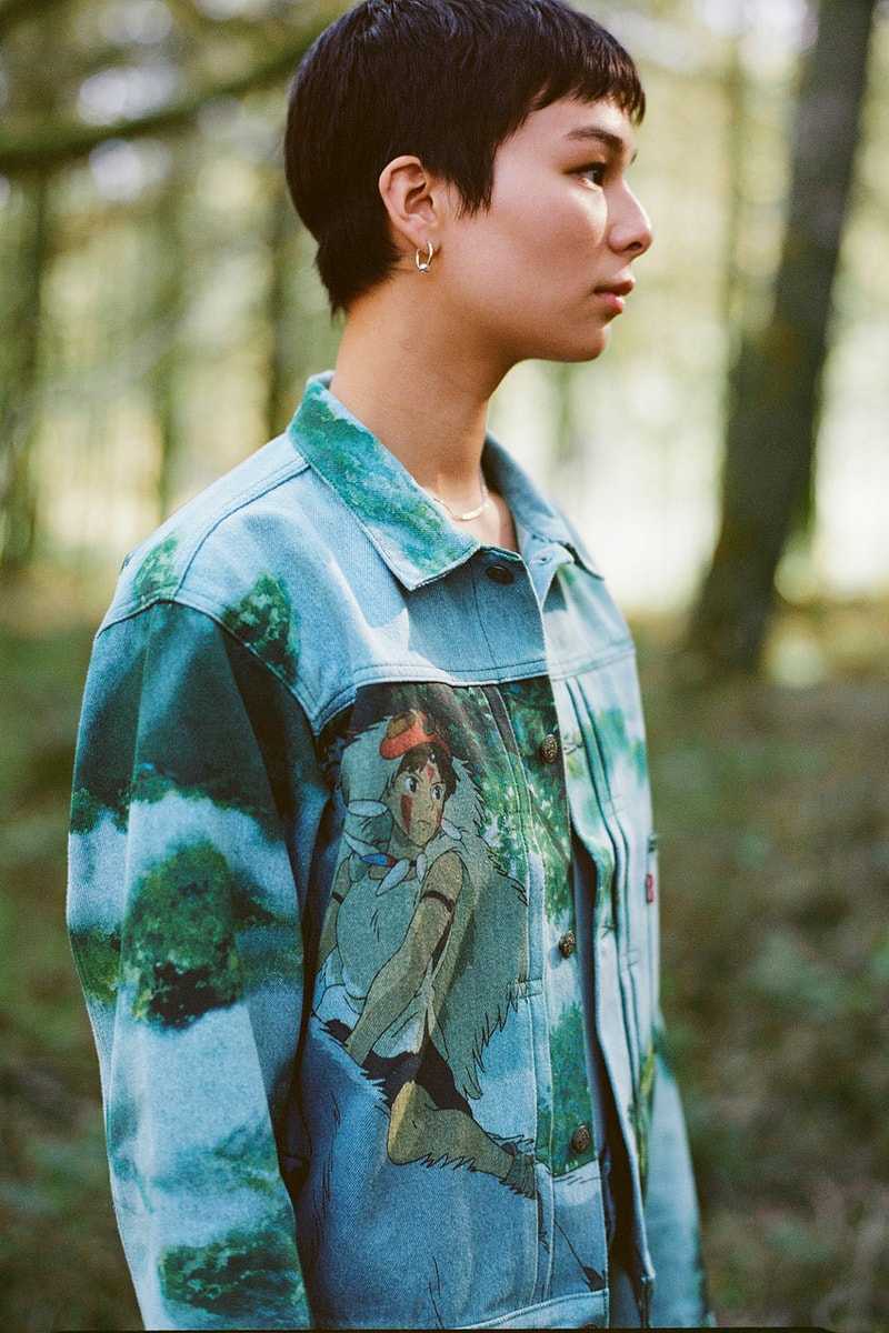 Levi's and Studio Ghibli Drop "Princess Mononoke" Collection Lookbook Release Info