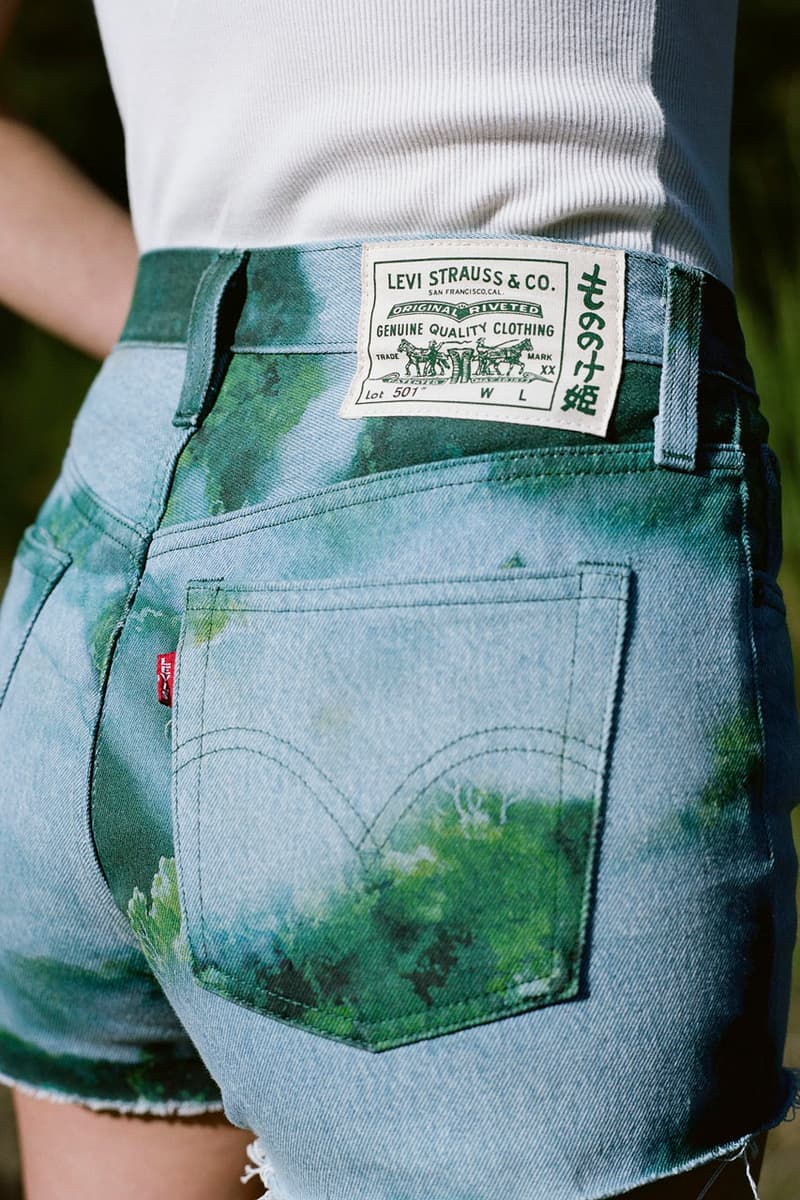 Levi's and Studio Ghibli Drop "Princess Mononoke" Collection Lookbook Release Info