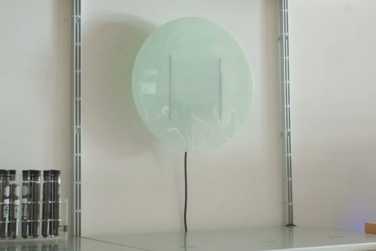 Lichen Releases Resin-and-Steel "Puddle Sconce"