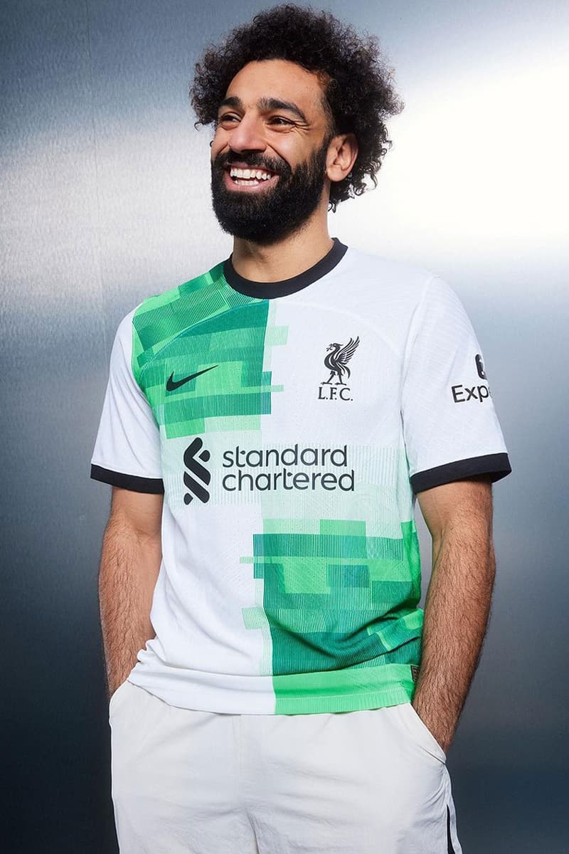 Nike Liverpool Football Club Away Jersey Premier League UEFA Champions League Soccer Sports Salah Trent Alexander Arnold