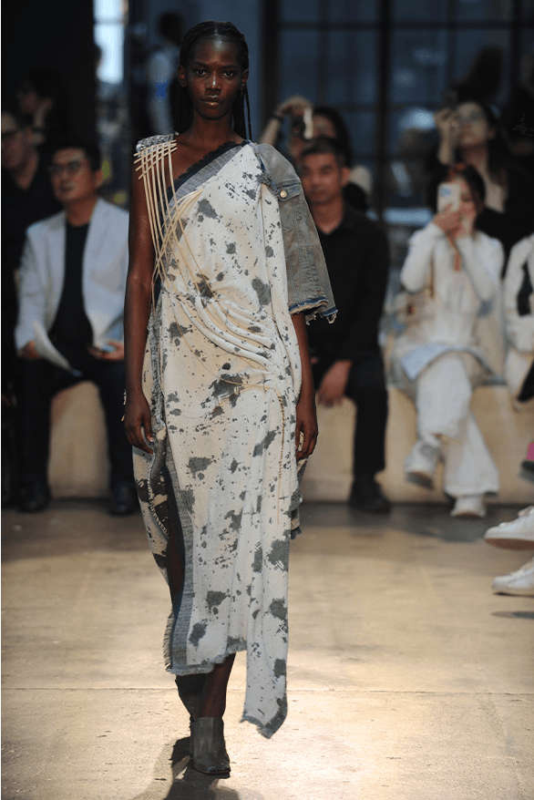 London College of Fashion BA 2023 Graduate Runway show fashion design Protein Studios