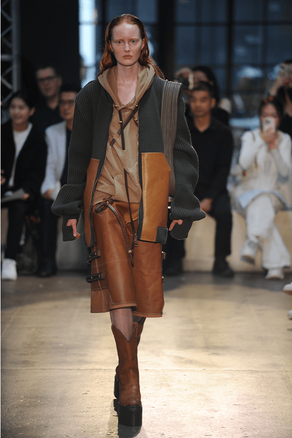 London College of Fashion BA 2023 Graduate Runway show fashion design Protein Studios