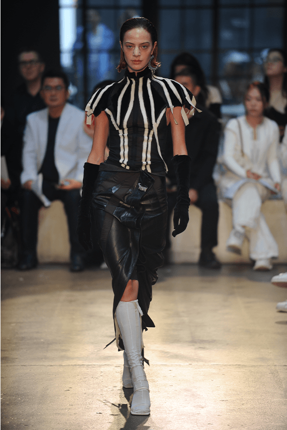 London College of Fashion BA 2023 Graduate Runway show fashion design Protein Studios