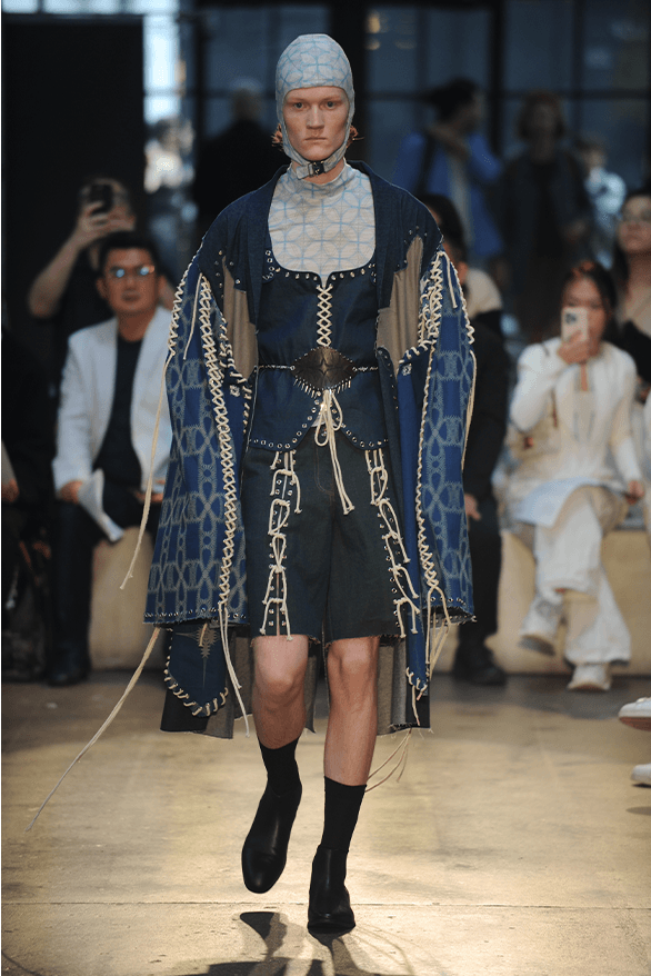 London College of Fashion BA 2023 Graduate Runway show fashion design Protein Studios