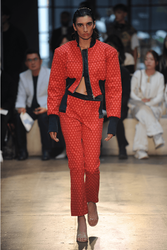 London College of Fashion BA 2023 Graduate Runway show fashion design Protein Studios