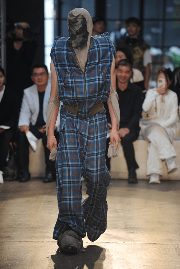 London College of Fashion BA 2023 Graduate Runway show fashion design Protein Studios