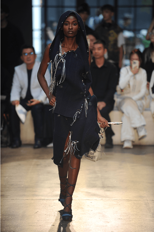 London College of Fashion BA 2023 Graduate Runway show fashion design Protein Studios