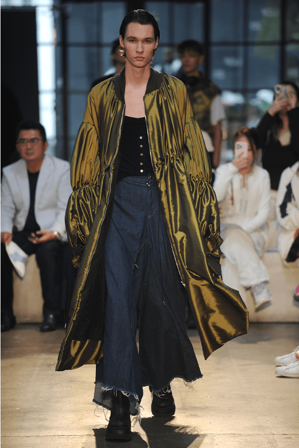 London College of Fashion BA 2023 Graduate Runway show fashion design Protein Studios