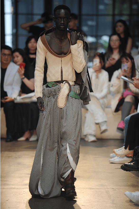 London College of Fashion BA 2023 Graduate Runway show fashion design Protein Studios