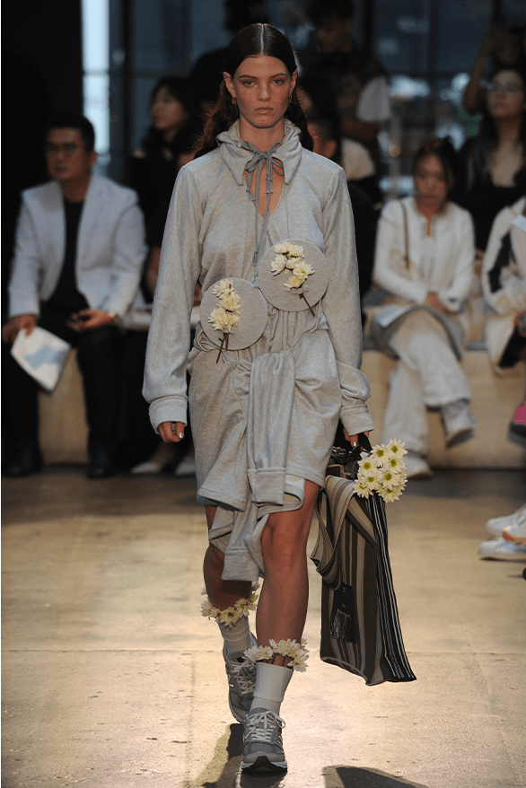 London College of Fashion BA 2023 Graduate Runway show fashion design Protein Studios