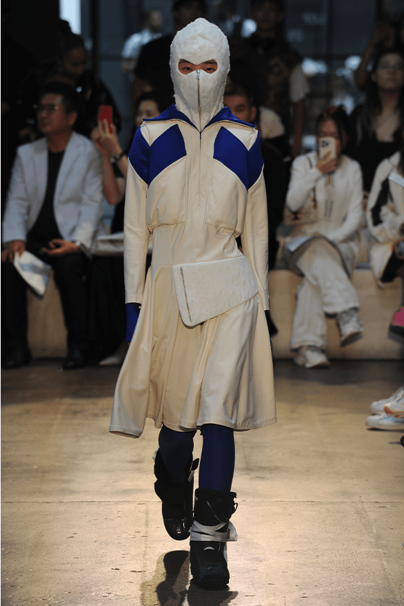 London College of Fashion BA 2023 Graduate Runway show fashion design Protein Studios