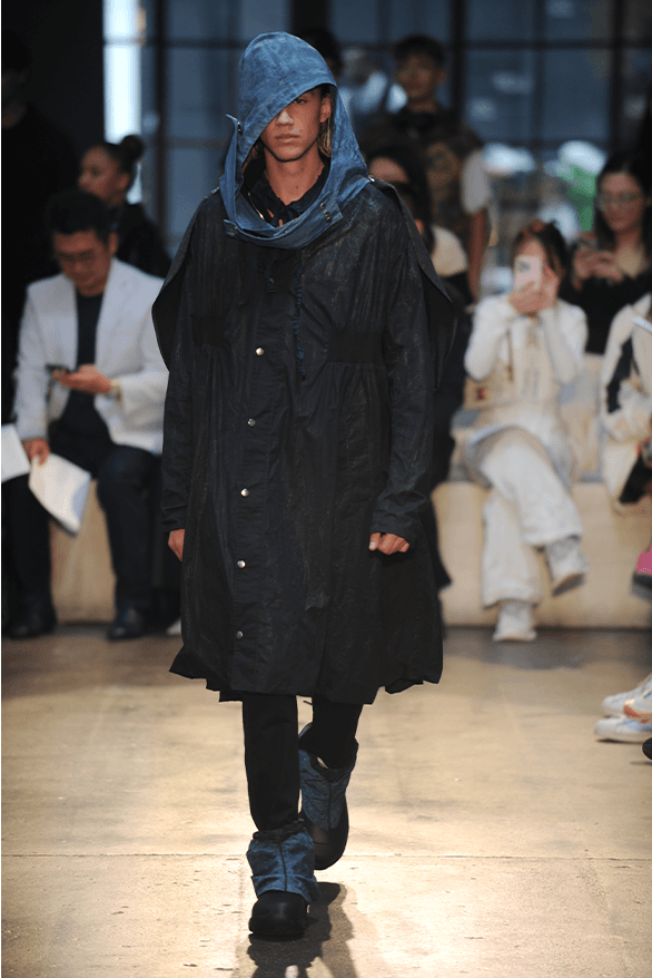 London College of Fashion BA 2023 Graduate Runway show fashion design Protein Studios