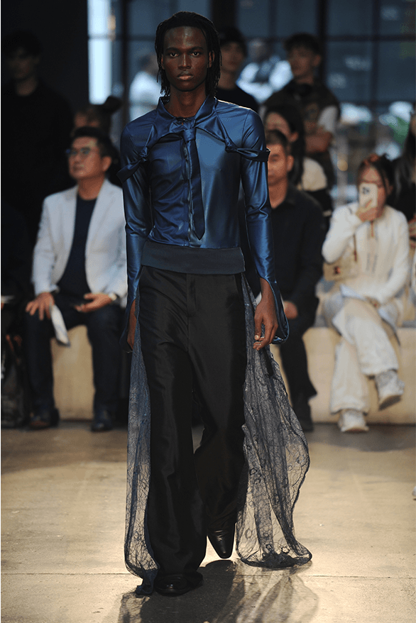 London College of Fashion BA 2023 Graduate Runway show fashion design Protein Studios