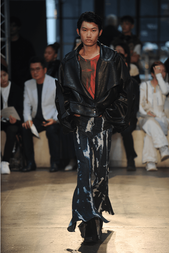 London College of Fashion BA 2023 Graduate Runway show fashion design Protein Studios