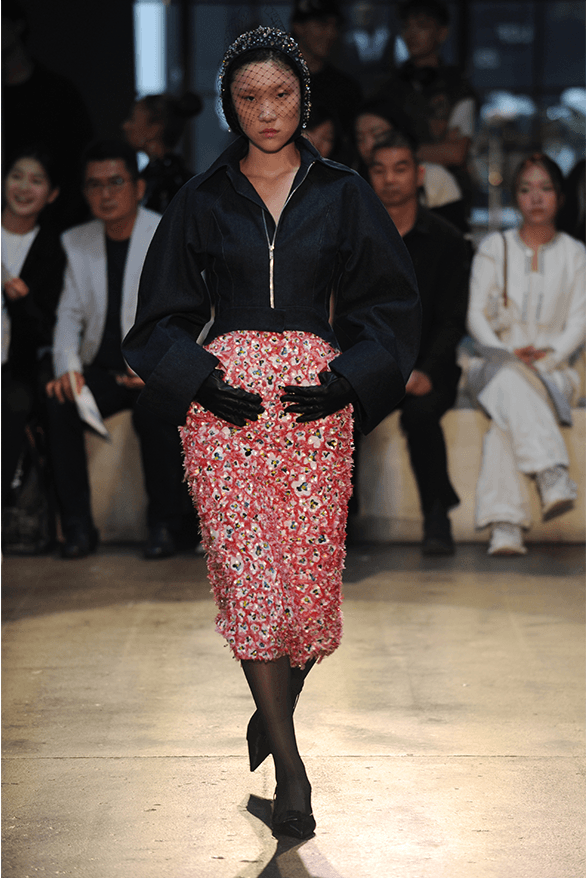 London College of Fashion BA 2023 Graduate Runway show fashion design Protein Studios