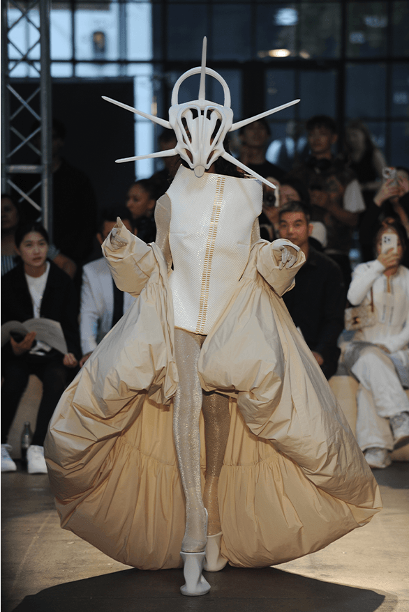 London College of Fashion BA 2023 Graduate Runway show fashion design Protein Studios
