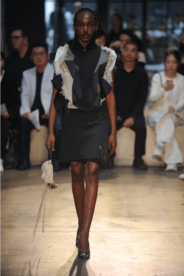 London College of Fashion BA 2023 Graduate Runway show fashion design Protein Studios