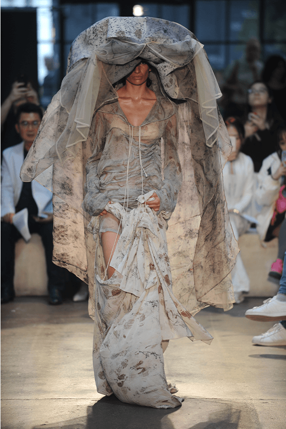 London College of Fashion BA 2023 Graduate Runway show fashion design Protein Studios