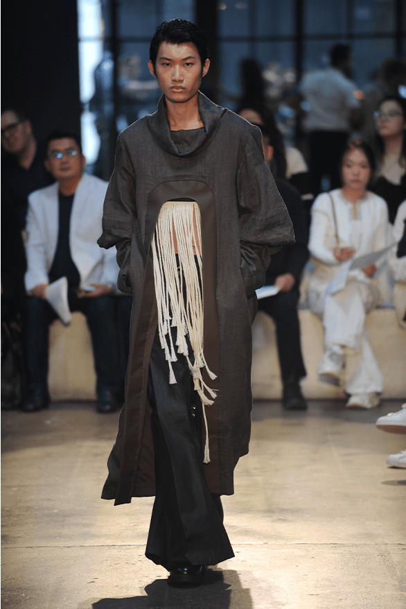 London College of Fashion BA 2023 Graduate Runway show fashion design Protein Studios