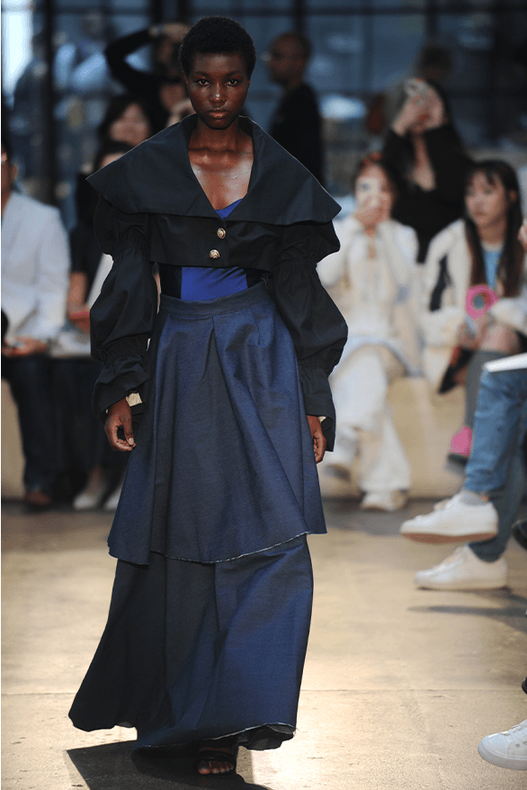 London College of Fashion BA 2023 Graduate Runway show fashion design Protein Studios