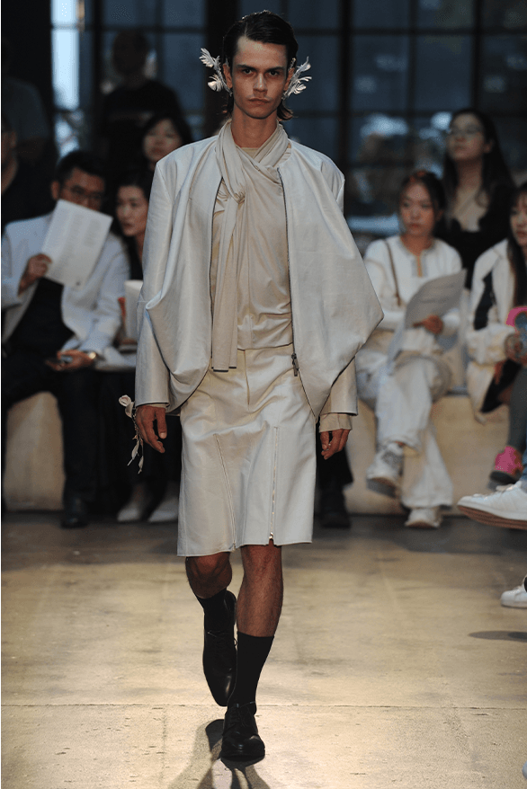 London College of Fashion BA 2023 Graduate Runway show fashion design Protein Studios