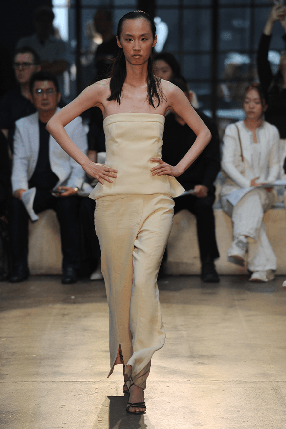 London College of Fashion BA 2023 Graduate Runway show fashion design Protein Studios