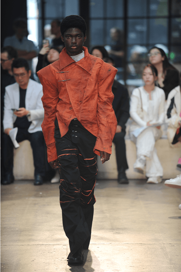 London College of Fashion BA 2023 Graduate Runway show fashion design Protein Studios