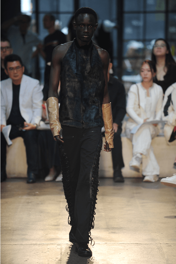 London College of Fashion BA 2023 Graduate Runway show fashion design Protein Studios