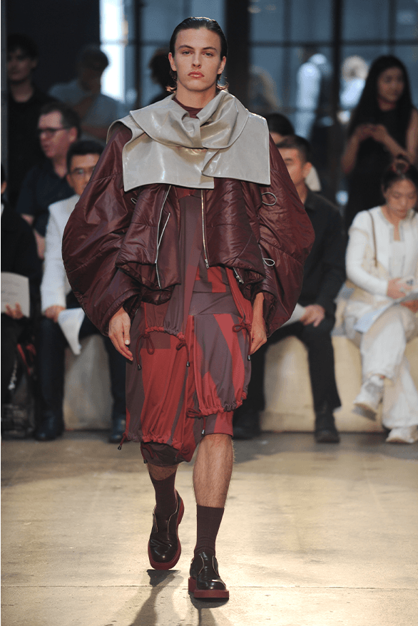 London College of Fashion BA 2023 Graduate Runway show fashion design Protein Studios