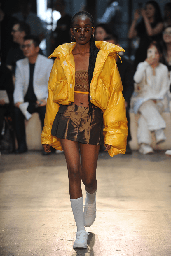 London College of Fashion BA 2023 Graduate Runway show fashion design Protein Studios