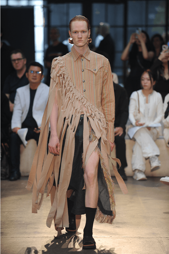 London College of Fashion BA 2023 Graduate Runway show fashion design Protein Studios