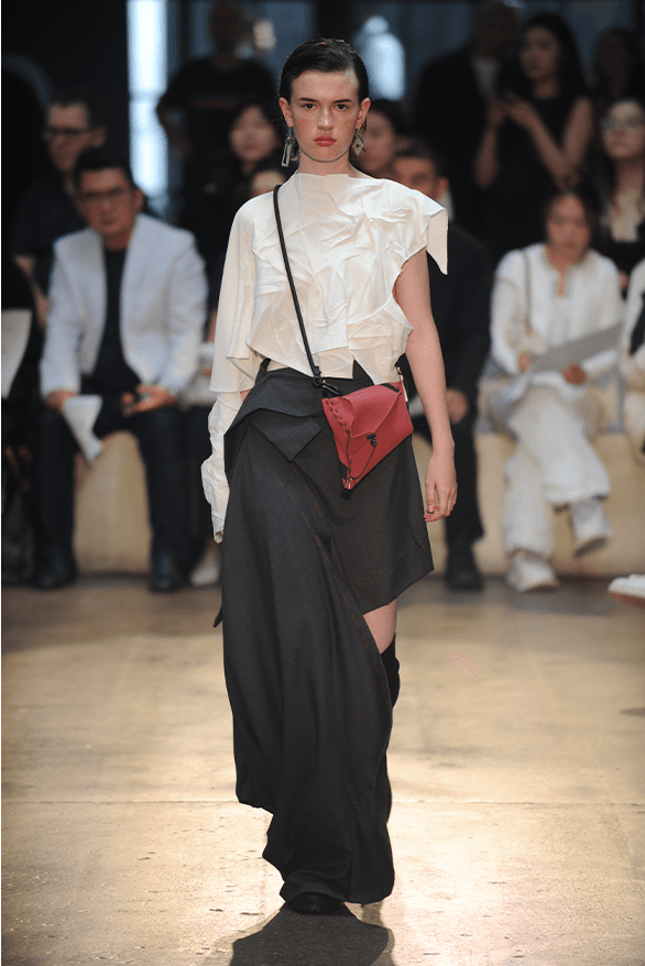 London College of Fashion BA 2023 Graduate Runway show fashion design Protein Studios