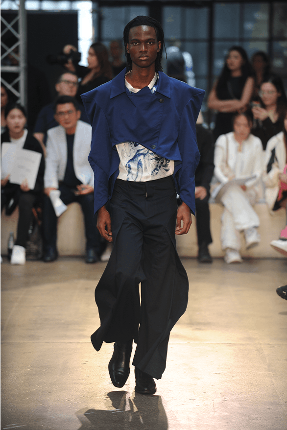 London College of Fashion BA 2023 Graduate Runway show fashion design Protein Studios