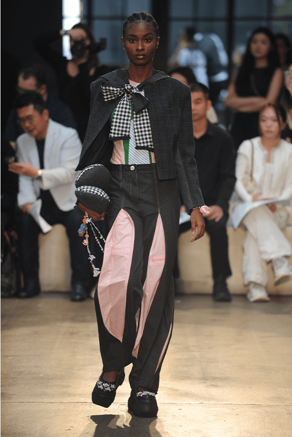 London College of Fashion BA 2023 Graduate Runway show fashion design Protein Studios