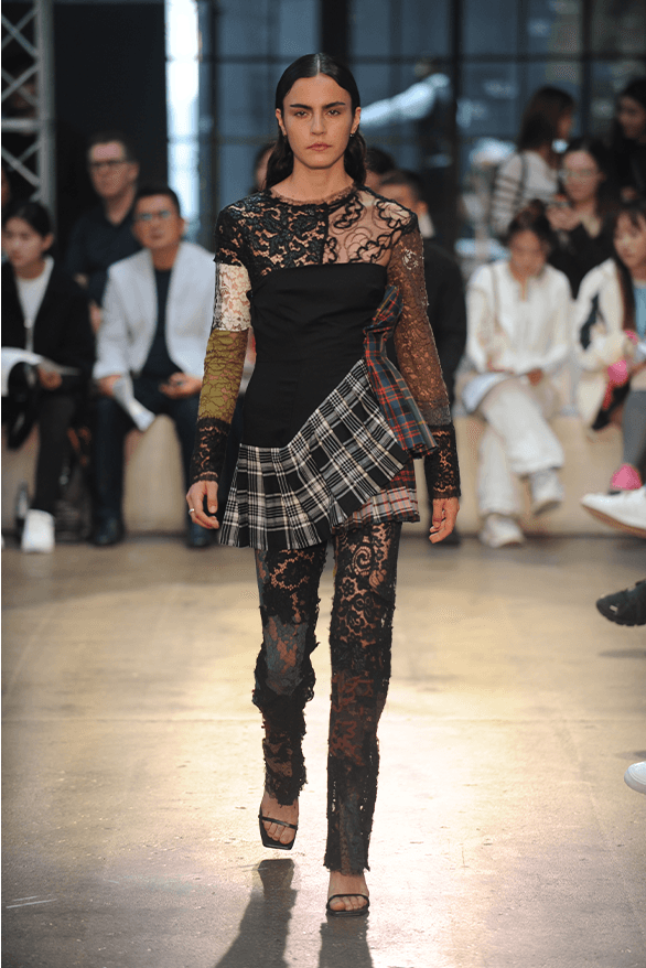 London College of Fashion BA 2023 Graduate Runway show fashion design Protein Studios