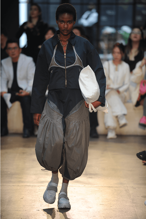 London College of Fashion BA 2023 Graduate Runway show fashion design Protein Studios