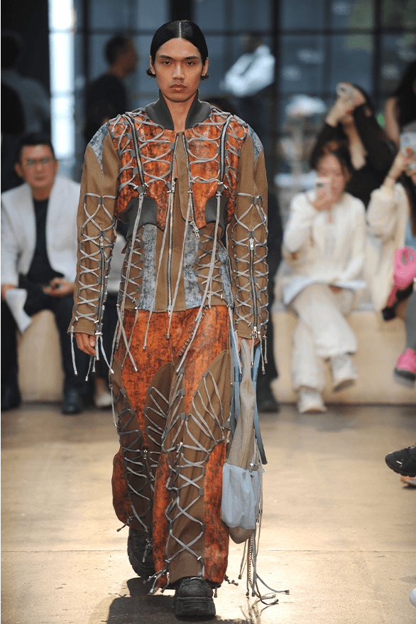 London College of Fashion BA 2023 Graduate Runway show fashion design Protein Studios