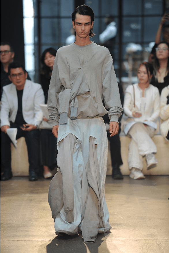 London College of Fashion BA 2023 Graduate Runway show fashion design Protein Studios