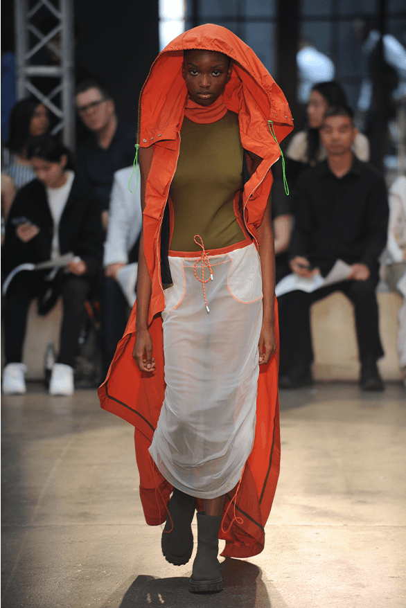 London College of Fashion BA 2023 Graduate Runway show fashion design Protein Studios