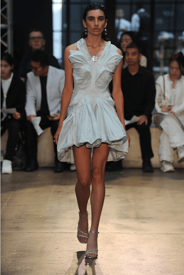 London College of Fashion BA 2023 Graduate Runway show fashion design Protein Studios