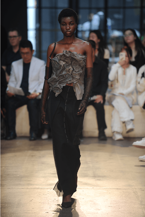 London College of Fashion BA 2023 Graduate Runway show fashion design Protein Studios