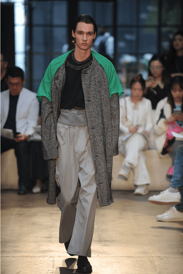 London College of Fashion BA 2023 Graduate Runway show fashion design Protein Studios