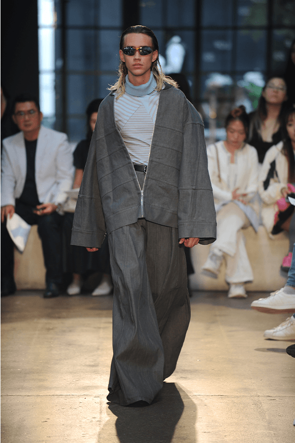 London College of Fashion BA 2023 Graduate Runway show fashion design Protein Studios