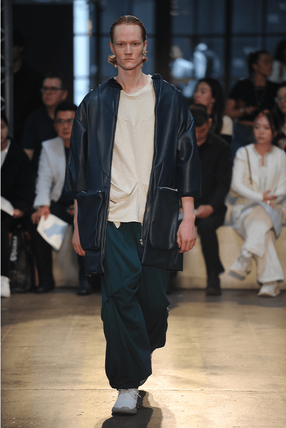 London College of Fashion BA 2023 Graduate Runway show fashion design Protein Studios