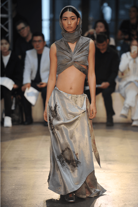 London College of Fashion BA 2023 Graduate Runway show fashion design Protein Studios