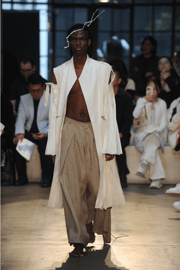 London College of Fashion BA 2023 Graduate Runway show fashion design Protein Studios