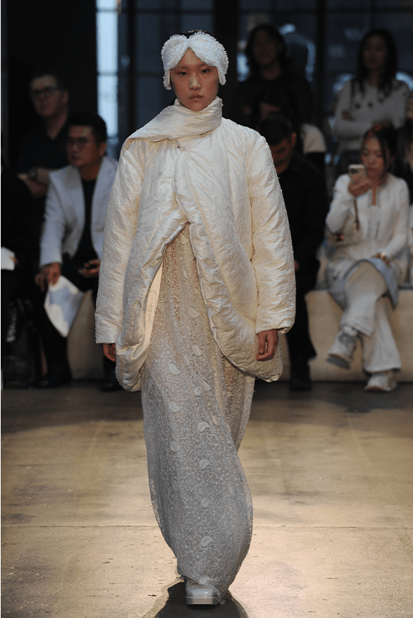 London College of Fashion BA 2023 Graduate Runway show fashion design Protein Studios