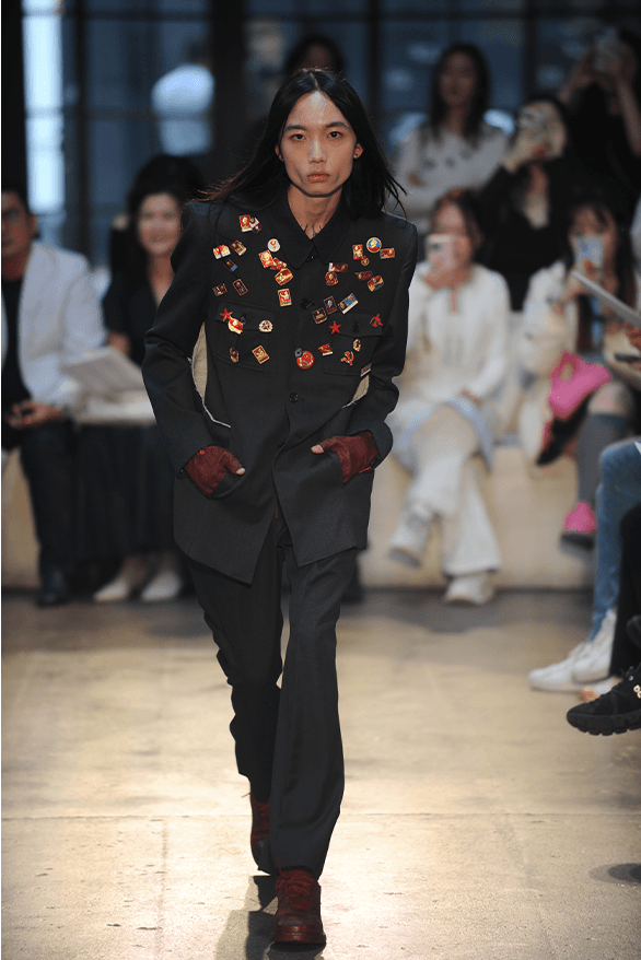 London College of Fashion BA 2023 Graduate Runway show fashion design Protein Studios