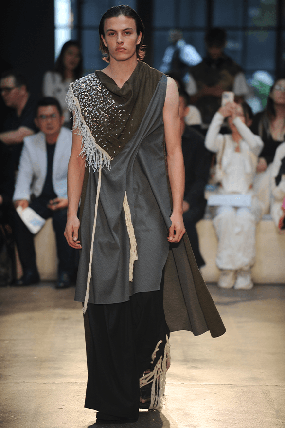 London College of Fashion BA 2023 Graduate Runway show fashion design Protein Studios