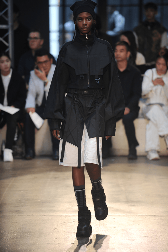 London College of Fashion BA 2023 Graduate Runway show fashion design Protein Studios